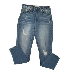 Altar’d State | Women's Distressed Skinny Jeans size 26/3 | Mid Rise Medium wash